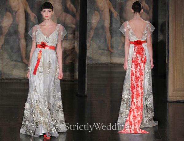 Claire Pettibone's Cherry Blossom Wedding Gowns at Dallas' Stanley Korshak
