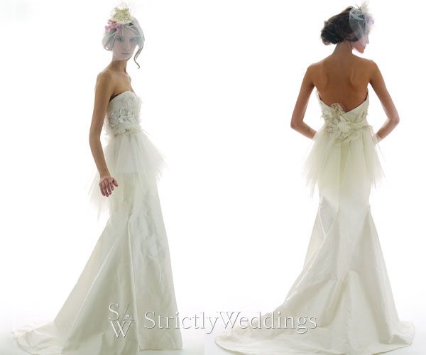 These beautiful wedding gowns are part of the 2012 collection